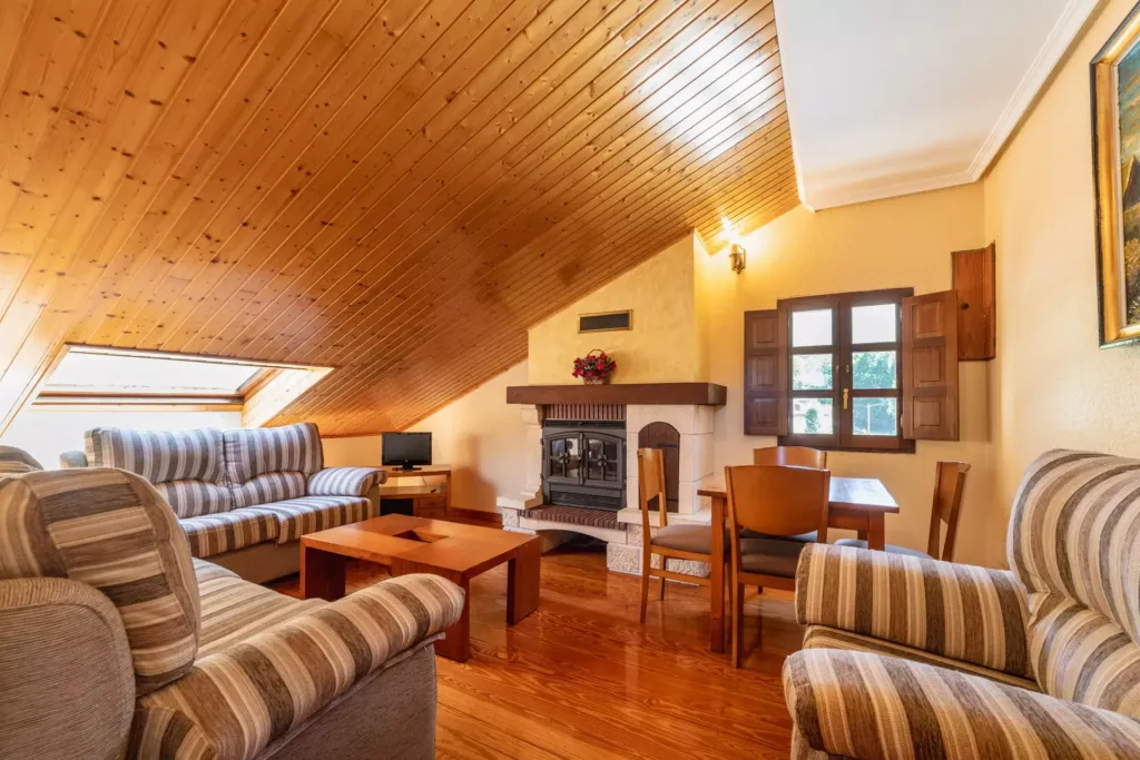 Salón bajo cubierta