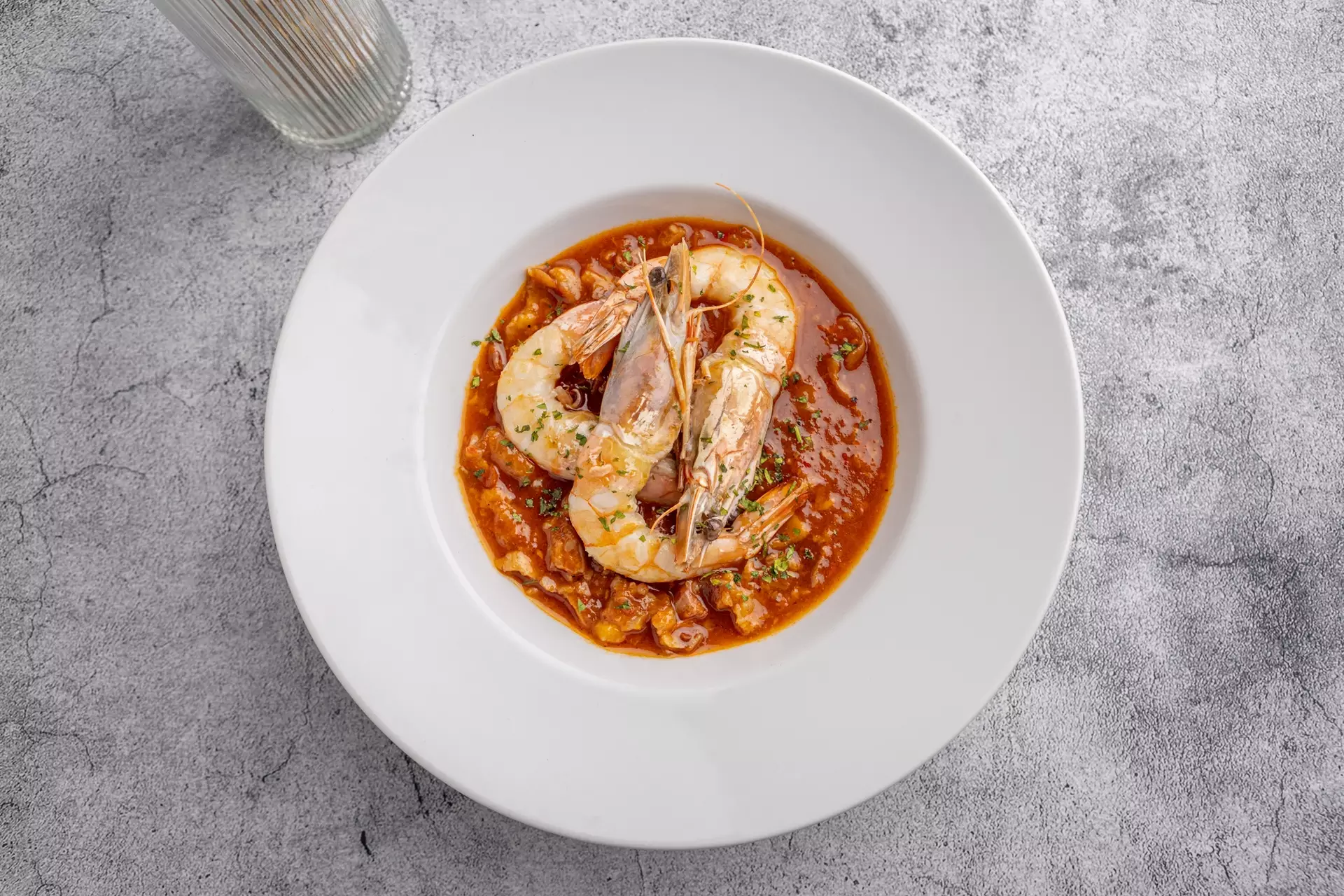 Manitas de Cerdo con Langostinos